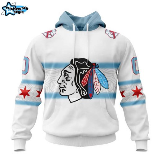 NHL Chicago Blackhawks Gradient Series Concept Hoodie ST2301 – Custom Design