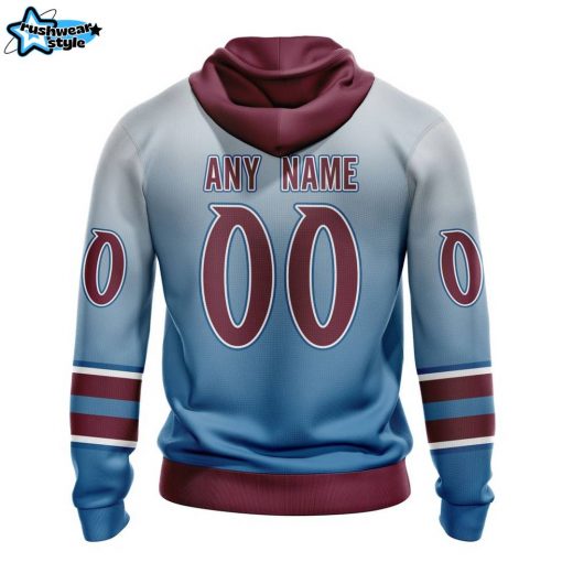 NHL Colorado Avalanche Retro Gradient Design Hoodie ST2202 – Exclusive Edition