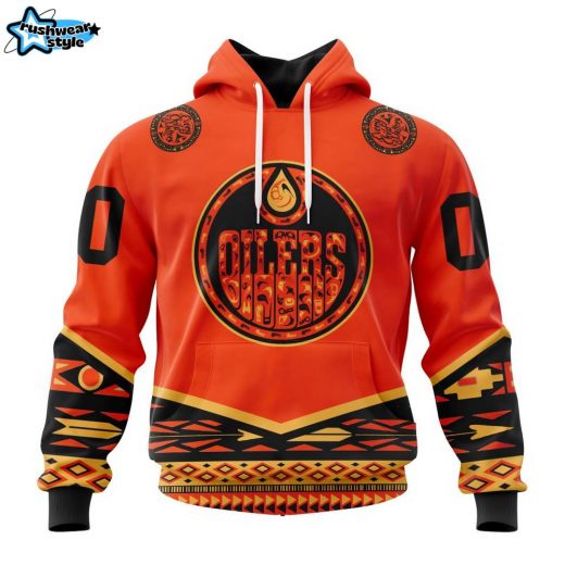 NHL Edmonton Oilers National Day for Truth and Reconciliation Hoodie – Limited Edition