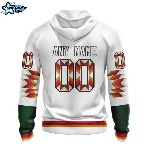 NHL Minnesota Wild Native Pattern Design Hoodie ST2302 – Heritage Collection