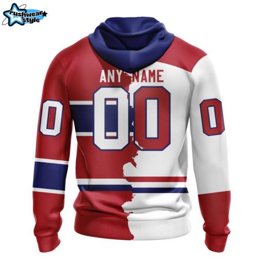 NHL Montreal Canadiens Personalized 2023 Home & Away Mix Hoodie – Official Fan Apparel