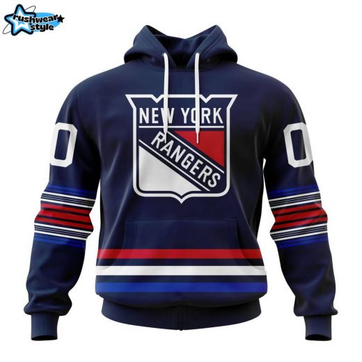 NHL New York Rangers Personalized 2023 Alternate Hoodie – Custom Edition