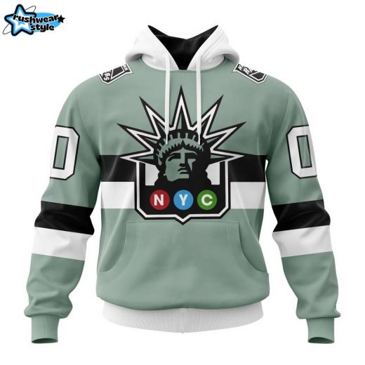 NHL New York Rangers Special City Connect Design Hoodie ST2402 – Limited Release