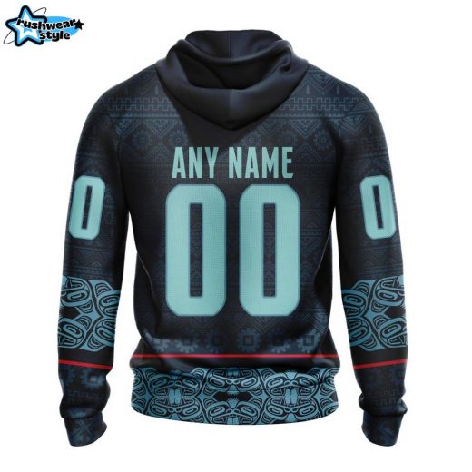 NHL Seattle Kraken Native Pattern Design Hoodie ST2303 – Unique Fan Apparel