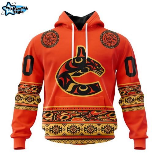 NHL Vancouver Canucks National Day for Truth and Reconciliation Hoodie – Limited Release