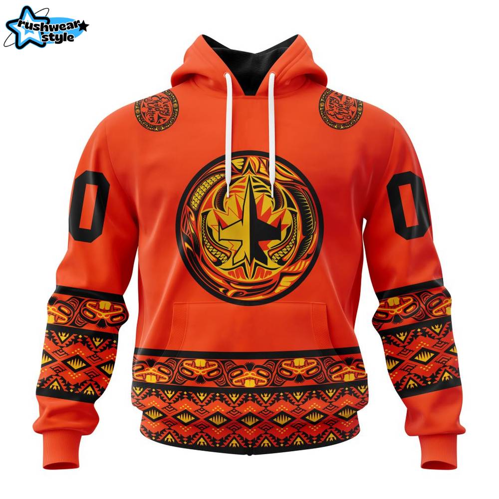 NHL Winnipeg Jets National Day for Truth and Reconciliation Hoodie – Limited Edition NHL Winnipeg Jets National Day for Truth and Reconciliation Hoodie – Limited Edition