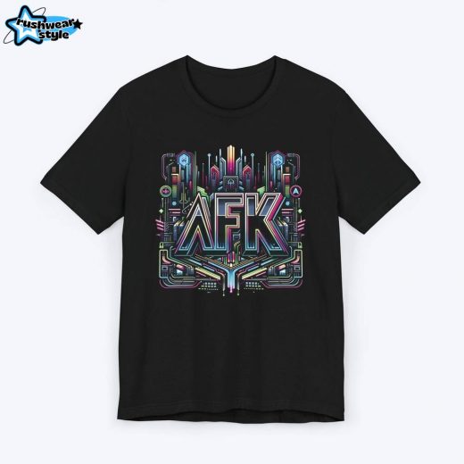 AFK Motherboard Tech Gamer T-shirt – Geeky Tech T-shirt for Gamers