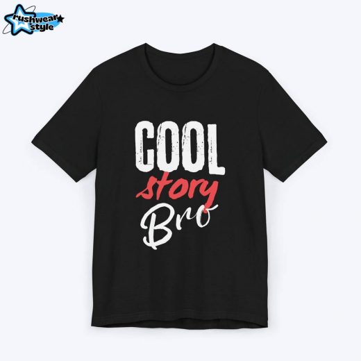 Cool Story Bro Gamer T-shirt – Humorous Meme Tee for Gamers