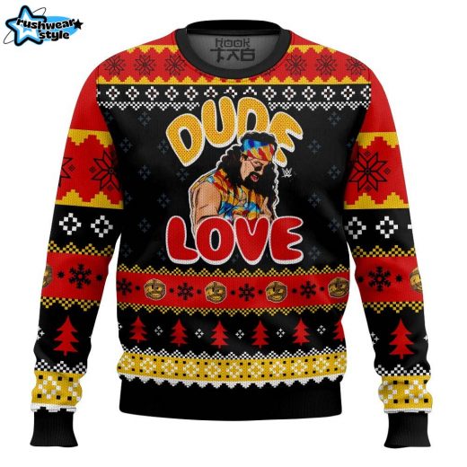 Dude Love Mick Foley Ugly Sweater