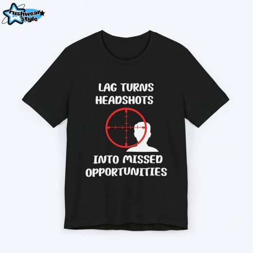 Missed Opportunities Gamer T-shirt – Tee for Gamers Missing Their Shots