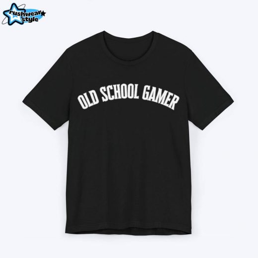 Old School Gamer Retro T-shirt – Nostalgic Tee for Retro Gamers