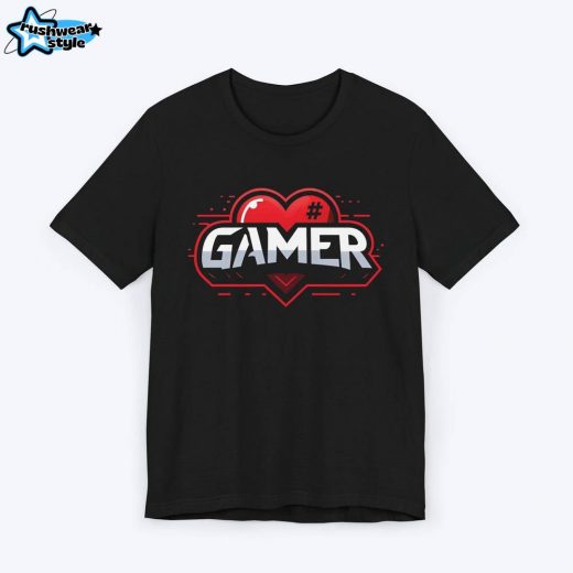 #PlayWithLove Gaming T-shirt – Trendy Love-Themed Gamer Tee