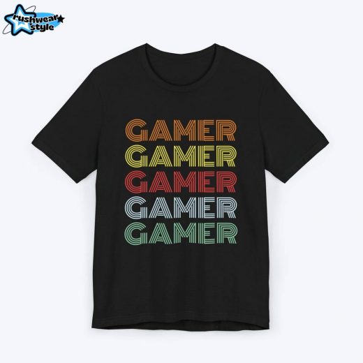 Retro Gamer Classic T-shirt – Vintage Gaming T-shirt for Retro Lovers