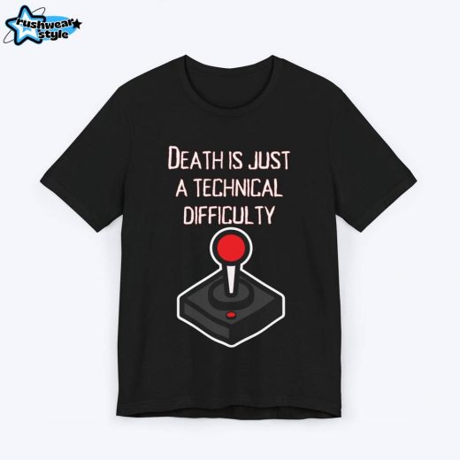 Technical Difficulty Glitch Gamer T-shirt – Tech and Gaming Tee