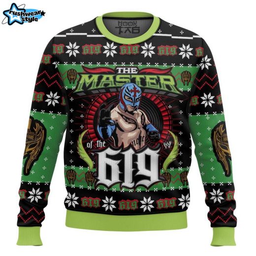 The Master Of The 619 Rey Mysterio Ugly Sweater