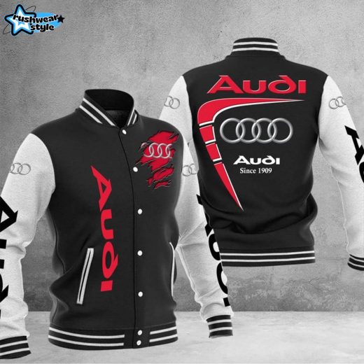 Audi DMHJ0005 Full Color Premium Men’s Jacket – Luxury Sports Car Jacket