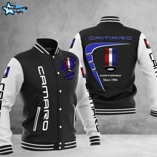 Chevrolet Camaro DMHJ0012 Full Color Muscle Car Men’s Jacket – Street Racer Edition