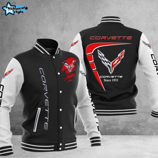 Chevrolet Corvette DMHJ0013 Full Color Men’s Jacket – Sports Car Legend Apparel