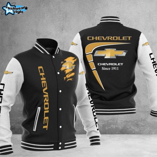 Chevrolet DMHJ0011 Full Color Premium Men’s Jacket – American Muscle Car Apparel