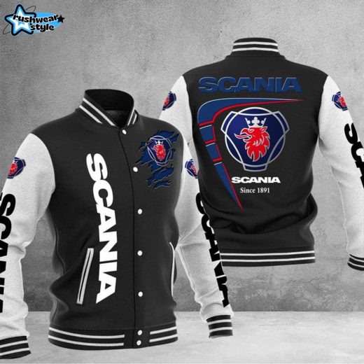 Scania DMHJ0056 Full Color Heavy-Duty Men’s Jacket – Truck Enthusiast Apparel