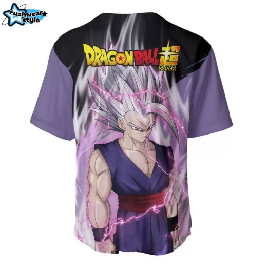 Gohan Beast Baseball Jersey Dragon Ball Z Baseball Jersey Anime Baseball Jersey