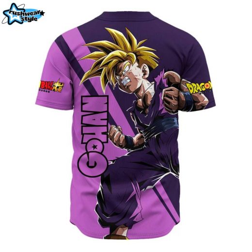 Gohan Dragon Ball Z Baseball Jersey