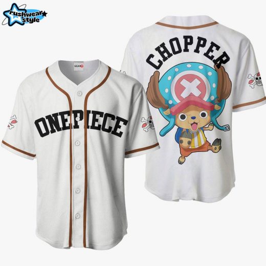 Tony Tony Chopper Anime One Piece Otaku Cosplay Shirt Anime Baseball Jersey