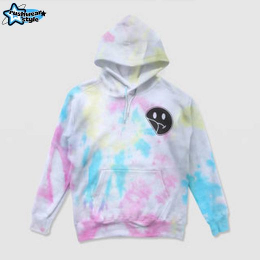 No Sad Days Tie-Dye Hoodie – Positive Tie-Dye Hoodie