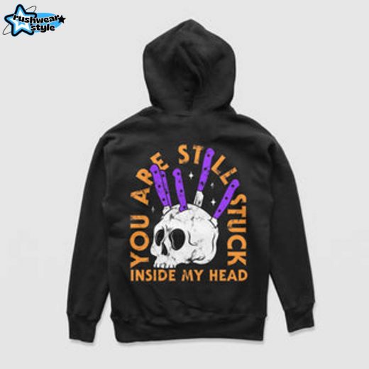 Stuck Inside My Head Hoodie – Mental Struggles Mind Hoodie