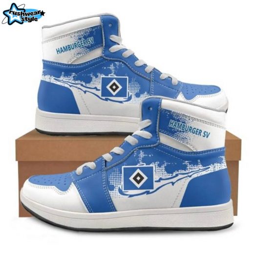 Hamburger SV AJ1 High Sneakers – Neuer Stil | Custom Football Supporter Kicks