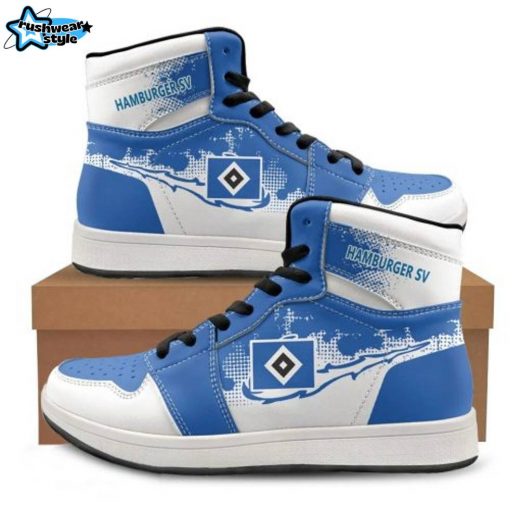 Hamburger SV AJ1 High Sneakers – Neuer Stil | Custom Football Supporter Kicks