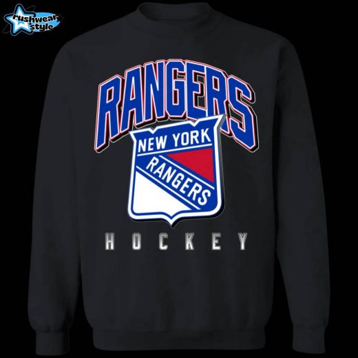 Unisex New York Rangers Sweatshirt – Black