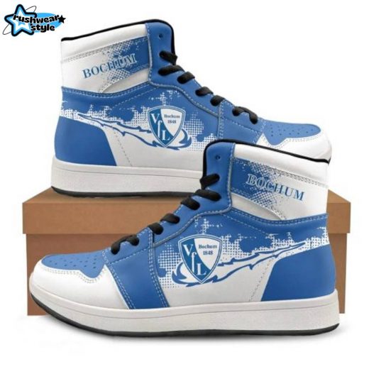 VfL Bochum 1848 AJ1 High Sneakers – Neuer Stil | Custom Football-Inspired Kicks