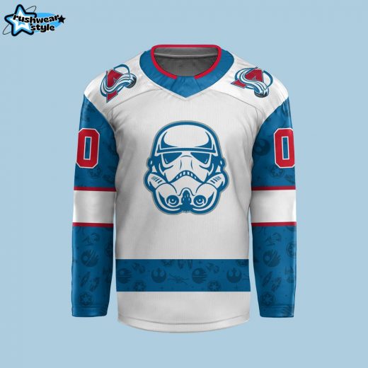 2024 Colorado Avalanche x Star Wars Night Custom Jersey – Blue Edition | NHL Fan Gear