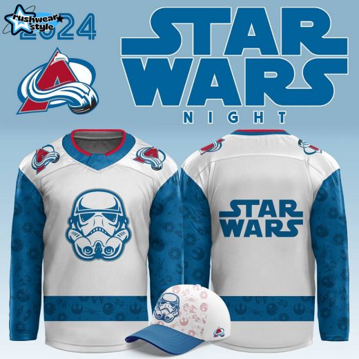 2024 Colorado Avalanche x Star Wars Night Jersey – Blue Edition | Premium NHL Gear