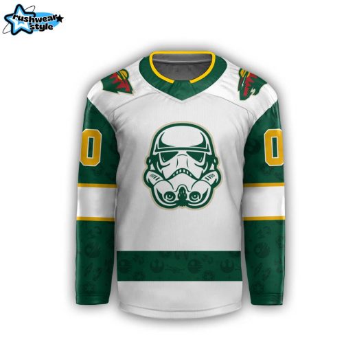 2024 Minnesota Wild x Star Wars Night Custom Jersey | NHL Exclusive Gear