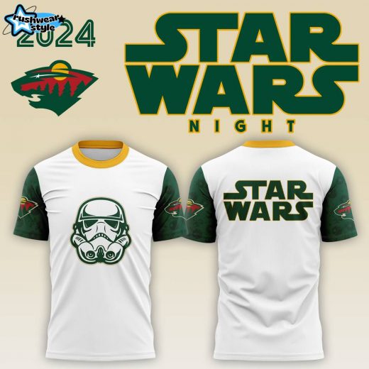 2024 Minnesota Wild x Star Wars Night T-Shirt | Limited Edition NHL Tee