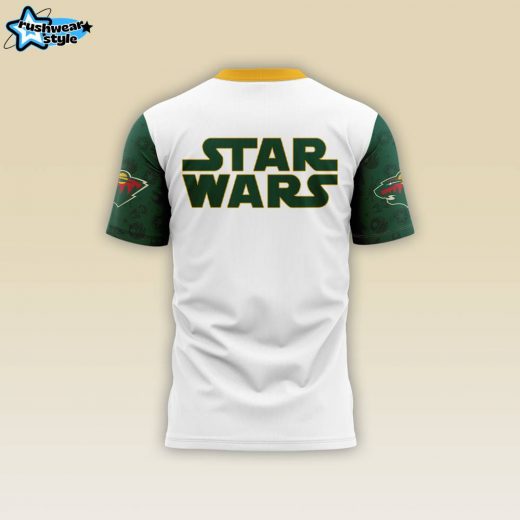 2024 Minnesota Wild x Star Wars Night T-Shirt | Limited Edition NHL Tee