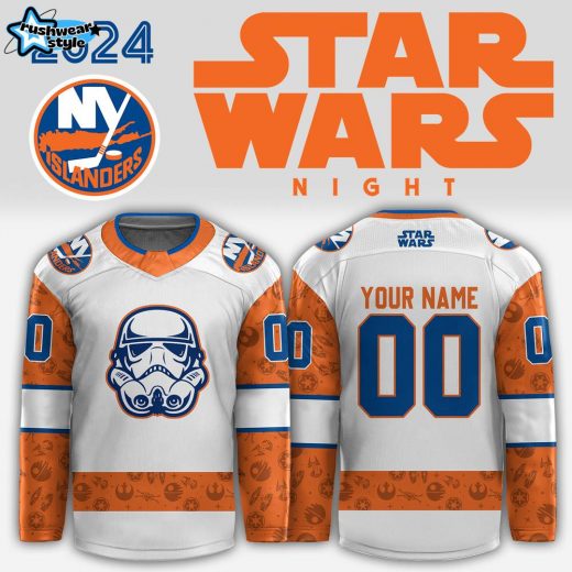 2024 New York Islanders x Star Wars Night Custom Jersey | NHL Limited Edition