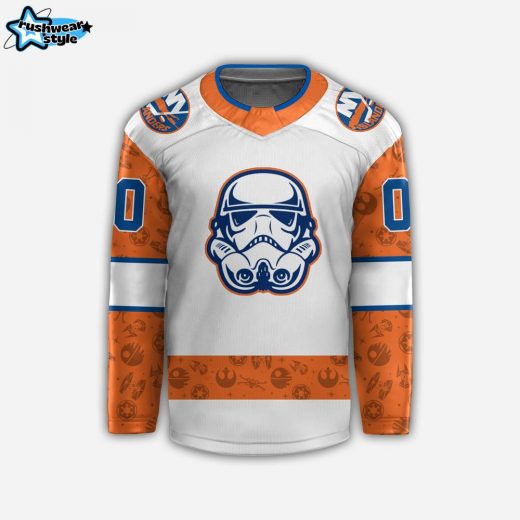 2024 New York Islanders x Star Wars Night Custom Jersey | NHL Limited Edition