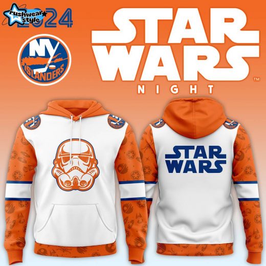 2024 New York Islanders x Star Wars Night Hoodie | NHL Star Wars Special Edition