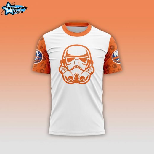 2024 New York Islanders x Star Wars Night T-Shirt | NHL Star Wars Limited Edition Tee