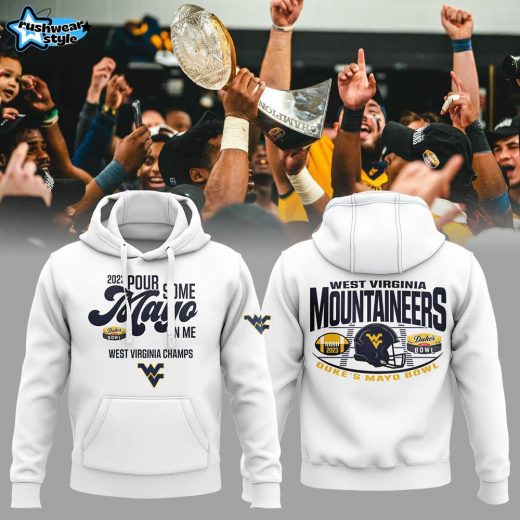 West Virginia Champions Hoodie – White Edition | Champion Series