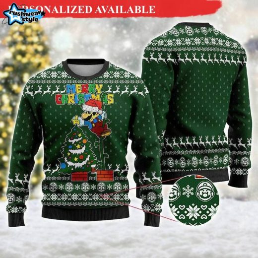 Merry Christmas Cartoon Movie Ugly Sweater – Festive Jumper for Holiday Celebrations