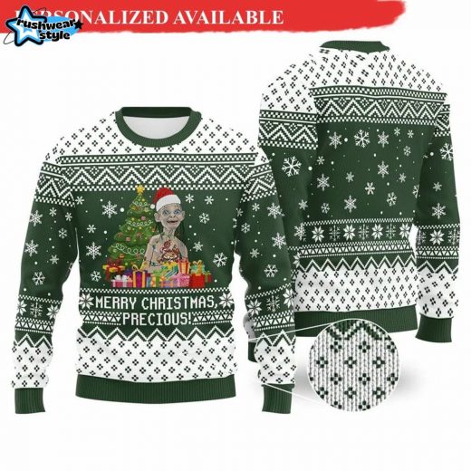 The Lord of the Rings Ugly Christmas Shirt | Smeagol Gollum Holiday Sweater Jumper