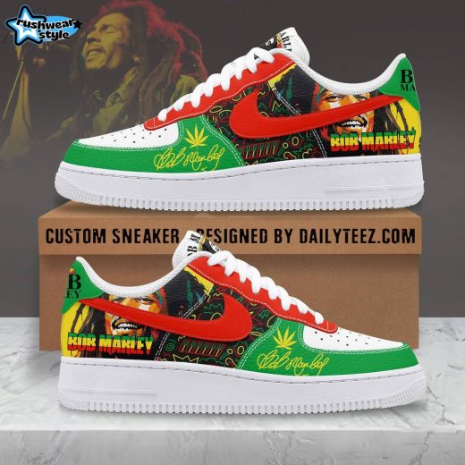 Bob Marley Premium Air Force 1 Sneaker – LZ 106395 (Reggae Style)