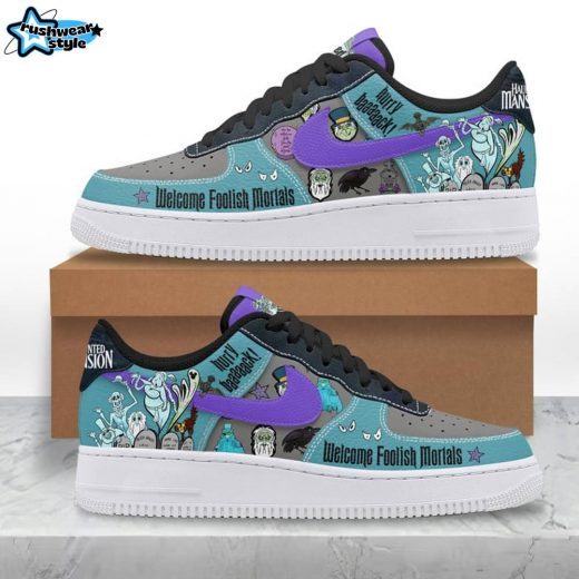 PREMIUM HTMS Air Force 1 Sneaker – THU 111001 (Welcome Foolish Mortals Edition)