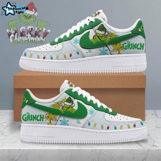 PREMIUM The Grinch AF1 Sneaker – LHC (Christmas Edition)