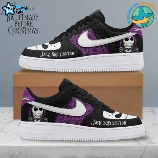 VAJS 400 Jack Skellington Air Force 1 Shoes – Nightmare Before Christmas Edition