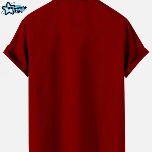 Christmas Green Monster Shirt for Men – Merry Fucking Christmas – Red Short Sleeve